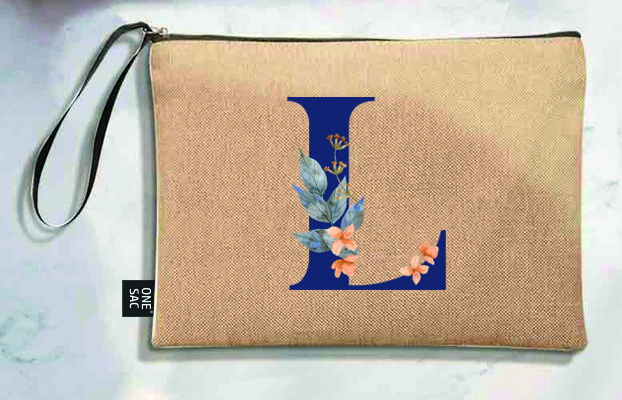 Sac à main Lettre L (Modèles variés) (25 × 18 × 1 cm)